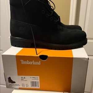 Timberland Men's Black Waterproof Boots